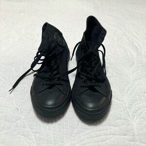 Converse Chuck Taylor All Star High Top Black Sneakers Size Men’s 8 Women’s 10